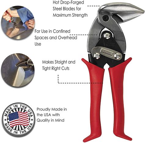 snips for sheet metal|24 gauge metal tin snips.